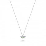 Load image into Gallery viewer, 0.29 Karat Multi Sapphire Diamond Necklace