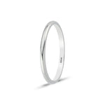 Load image into Gallery viewer, 14ct 2mm Solid Domed Gold Wedding Ring