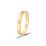 Load image into Gallery viewer, 14ct 3mm Hollow Gold Wedding Ring