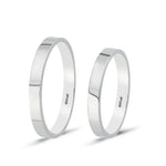 Load image into Gallery viewer, 14ct 3mm Hollow Gold Wedding Ring