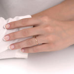 Load image into Gallery viewer, 14ct 2mm Solid Domed Gold Wedding Ring