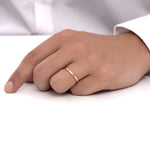 Load image into Gallery viewer, 14ct 2mm Solid Gold Wedding Ring