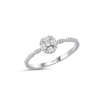 Load image into Gallery viewer, 0.15 Karat Baguette Diamond Ring