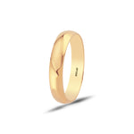 Load image into Gallery viewer, 14ct 4mm Solid Domed Gold Wedding Ring
