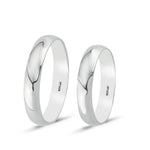 Load image into Gallery viewer, 14ct 4mm Solid Domed Gold Wedding Ring