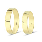 Load image into Gallery viewer, 14ct 5mm Hollow Gold Wedding Ring