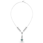 Load image into Gallery viewer, 1.43 Karat Emerald Diamond Necklace