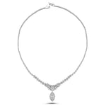 Load image into Gallery viewer, 3.06 Karat Baguette Diamond Necklace