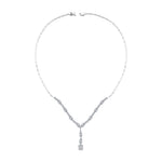 Load image into Gallery viewer, 2.15 Karat Diamond Baguette Necklace