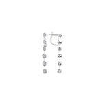 Load image into Gallery viewer, 0.95 Karat Diamond Earrings