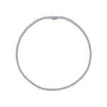 Load image into Gallery viewer, 17.29 Karat Diamond Tennis Necklace