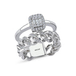Load image into Gallery viewer, 0.36 Karat Baguette Diamond Ring