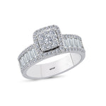 Load image into Gallery viewer, 1.21 Karat Diamond Baguette Ring