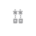 Load image into Gallery viewer, 1.62 Karat Diamond Baguette Earrings