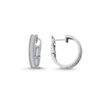 Load image into Gallery viewer, 1.66 Karat Diamond Baguette Earrings