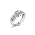 Load image into Gallery viewer, 0.80 Karat Diamond Baguette Ring
