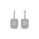 Load image into Gallery viewer, 1.61 Karat Diamond Earrings