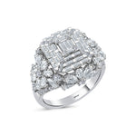 Load image into Gallery viewer, 3.08 Karat Diamond Baguette Ring