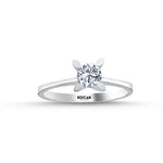 Load image into Gallery viewer, 0.50 Karat EF SI Solitaire Diamond Ring