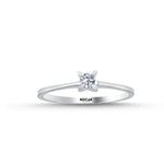 Load image into Gallery viewer, 0.09 Karat EF SI Diamond Solitaire Ring