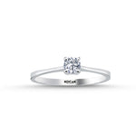 Load image into Gallery viewer, 0.25 Karat EF SI Solitaire Diamond Ring