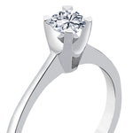 Load image into Gallery viewer, 0.40 Karat EF SI Solitaire Diamond Ring