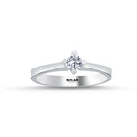 Load image into Gallery viewer, 0.20 Karat EF SI Solitaire Diamond Ring