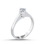 Load image into Gallery viewer, 0.25 Karat EF SI Solitaire Diamond Ring