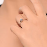 Load image into Gallery viewer, 0.25 Karat EF SI Solitaire Diamond Ring