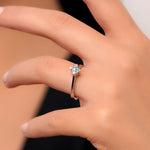 Load image into Gallery viewer, 0.30 Karat EF SI Solitaire Diamond Ring