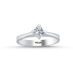 Load image into Gallery viewer, 0.39 Karat EF SI Solitaire Diamond Ring