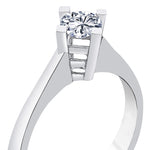 Load image into Gallery viewer, 0.50 Karat EF SI Solitaire Diamond Ring