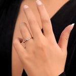 Load image into Gallery viewer, 0.15 Karat EF SI Solitaire Diamond Ring