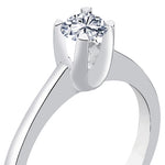 Load image into Gallery viewer, 0.39 Karat EF SI Diamond Solitaire Ring