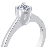 Load image into Gallery viewer, 0.30 Karat EF SI Diamond Solitaire Ring