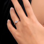 Load image into Gallery viewer, 0.30 Karat EF SI Diamond Solitaire Ring