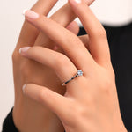 Load image into Gallery viewer, 0.40 Karat EF SI Solitaire Diamond Ring