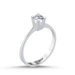 Load image into Gallery viewer, 0.30 Karat EF SI Diamond Solitaire Ring