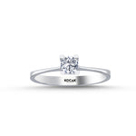 Load image into Gallery viewer, 0.30 Karat EF SI Diamond Solitaire Ring