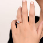 Load image into Gallery viewer, 0.30 Karat EF SI Diamond Solitaire Ring