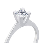 Load image into Gallery viewer, 0.39 Karat EF SI Diamond Solitaire Ring