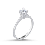 Load image into Gallery viewer, 0.20 Karat EF SI Solitaire Diamond Ring