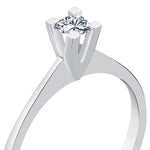 Load image into Gallery viewer, 0.15 Karat EF SI Solitaire Diamond Ring