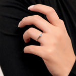 Load image into Gallery viewer, 0.09 Karat EF SI Diamond Solitaire Ring