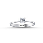 Load image into Gallery viewer, 0.15 Karat EF SI Solitaire Diamond Ring