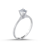 Load image into Gallery viewer, 0.30 Karat EF SI Solitaire Diamond Ring