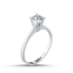 Load image into Gallery viewer, 0.50 Karat EF SI Solitaire Diamond Ring