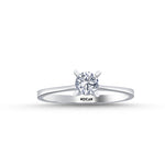 Load image into Gallery viewer, 0.39 Karat EF SI Solitaire Diamond Ring