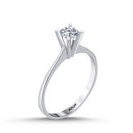 Load image into Gallery viewer, 0.39 Karat EF SI Solitaire Diamond Ring