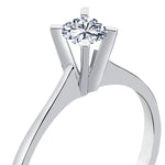 Load image into Gallery viewer, 0.30 Karat EF SI Solitaire Diamond Ring